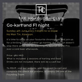 Go-Kart and F1 Night